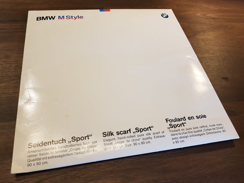 Bmw style seidentuch sport - seidentuch, "
