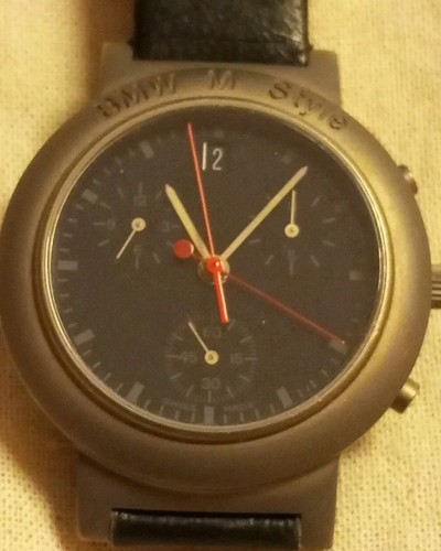 Bmw style chronograph läuft - bmw,