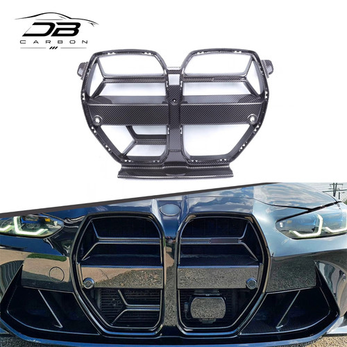 Dry carbon kühlergrill - dry,